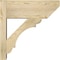 Ekena Millwork Olympic Slat Rough Sawn Outlooker, Douglas Fir, 8"W x 20"D x 20"H OUT08X20X20OLY06RDF - alternate 2